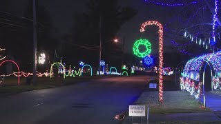 Fairview Park to limit certain holiday lights on Seabury Avenue due to crowd control concern [upl. by Esiocnarf]