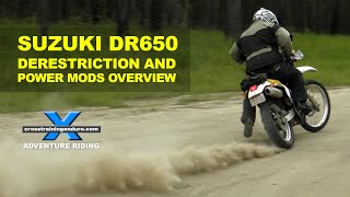 DR650 project derestricting and power mods overview︱Cross Training Adventure [upl. by Card]