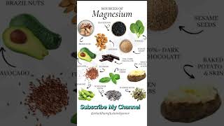 Top foods for magnesium  Best sources of magnesium  shorts [upl. by Seldon]