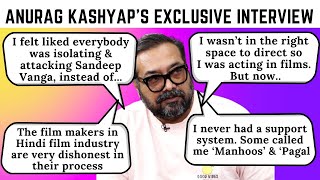 Anurag Kashyap on Sandeep Reddy Vanga Dishonest filmmakers FIGHT with Abhay Deol Depression [upl. by Ragg]