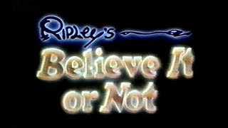 Classic TV Theme Ripleys Believe It or Not Mancini [upl. by Oiratno560]