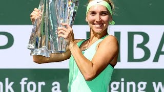 2017 BNP Paribas Open Final  Elena Vesnina vs Svetlana Kuznetsova  WTA Highlights [upl. by Ydnor297]