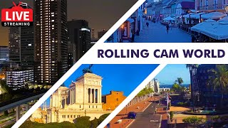 🔴 Live cam World  Rolling Cam around the World  Live webcam [upl. by Znarf]