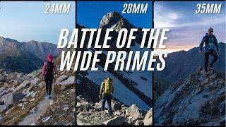 Best Wide Prime  24 vs 28 vs 35mm Lens [upl. by Loomis]