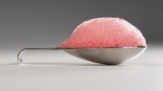 Molecular gastronomy  Beet foam Recipe [upl. by Suirad]