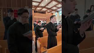 Another Day Begins with the Seminarians Praying for Your Intentions at Mass [upl. by Stacy306]