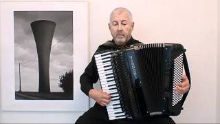 Erik Satie Gnossienne No 1 Classical accordion music  fisarmonica Akkordeonmusik Galliano acordeon [upl. by Sandberg]