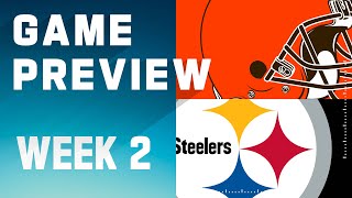 Cleveland Browns vs Pittsburgh Steelers  2023 Week 2 Game Preview [upl. by Nyasuh]