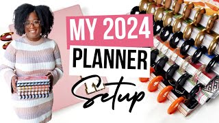 My 2024 Planner Lineup amp Setup 🤸🏾‍♀️🎉 Catchall Planner  Happy Planner amp Kell of A Plan [upl. by Donnamarie]