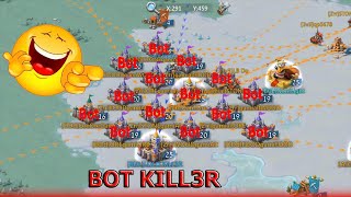 Lords Mobile Gameplay  Having Some Fun With Bots [upl. by Gaile465]