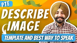 PTE Describe image template and best way to perform 100 working template  Gurwinder Sir [upl. by Lyrrad]