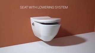 LAUFEN shower toilet Cleanet Navia  features amp benefits [upl. by Catton]