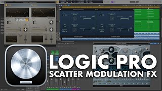 Logic Pro  Scatter Modulation FX Direction Mixer  Modulator MIDI FX [upl. by Al]