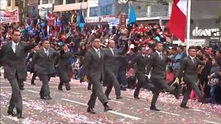 Colegio Fermin Tangüis SJL  Invitados de Honor en el Desfile de la Peruanidad 2017 [upl. by Trauner]