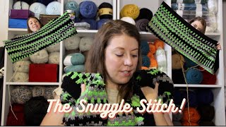 The Snuggle Stitch  Mini tutorial [upl. by Forrer272]