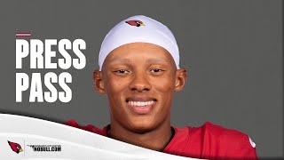 “Complacency is the enemy of progress”  Josh Dobbs Press Conference  Cardinals vs 49ers Week 4 [upl. by Ennahtebazile]