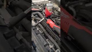 Oil change on an f150 fordf150 lariat oilchange automobile milwaukeevalvoline [upl. by Carree713]