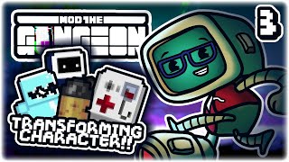 ICE SHAPESHIFTER amp GLASS CANNON BULLETS  Part 3  Lets Play Enter the Gungeon Mod the Gungeon [upl. by Obed]