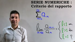 Criterio del rapporto Serie numeriche Come applicare correttamente il criterio del rapporto [upl. by Vijar]