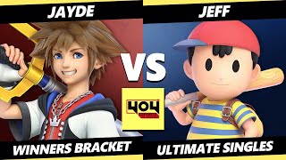 4o4 Weekly 11  Jayde Sora Vs Jeff Ness Smash Ultimate  SSBU [upl. by Yenhoj459]