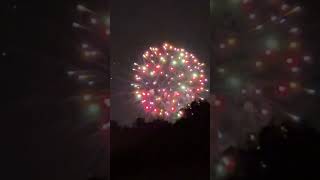 Höhen Brillantfeuerwerk beim Crailsheimer Fränkisches Volksfest 2024 [upl. by Lucita]