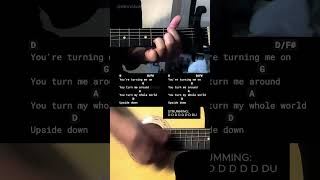 Upside Down  6Cyclemind  Easy Guitar Chords Tutorial For Beginners CHORDS amp LYRICS guitarlesson [upl. by Niwdog]