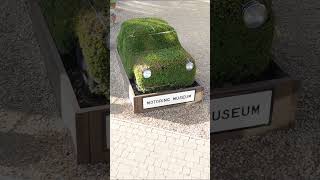 Motoring Museum  Bourton on the water car motor museum drone topiary travel drone dji [upl. by Arel]