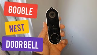 Google Nest Doorbell install [upl. by Rosenberger]