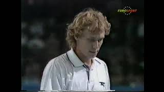 Edberg vs Svensson Stuttgart 1991 final [upl. by Ellerey]