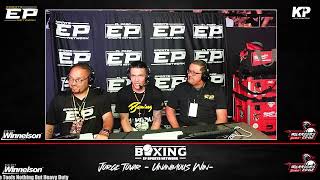 EPSN Boxing Ring Wars IX Post Fight Interview Jorge Tovar Jr [upl. by Charlotta]