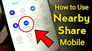 Nearby Share  How To Use Nearby Share  Nearby Share Kya hai  Nearby share Kaise Use Karte Hai [upl. by Minnie]