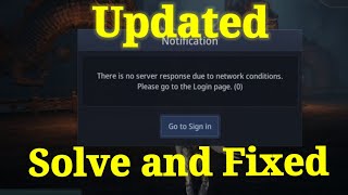 how to fix MIR4 no server response Cant login [upl. by Adnoma484]