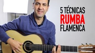 5 Mejores Técnicas para tocar Ritmos de RUMBA FLAMENCA fácil y rápido Jerónimo de Carmen [upl. by Rothschild]