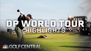 2024 Alfred Dunhill Links Championship Round 3  DP World Tour Highlights  Golf Channel [upl. by Brink]