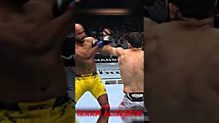 👊🏽EDIT👊🏽 IKRAM ALISKEROV SHOWS NO MERCY 😱 mma ufc fighting [upl. by Divaj]