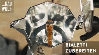 Bialetti Espressokocher Zubereitung  Michaels Barista Tipps [upl. by Sesilu]