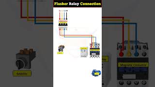 Flasher relay connection  electrical tips electrician [upl. by Nitsur412]