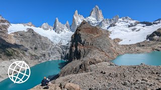 Fitz Roy and Cerro Torre hikes El Chalten Argentina Amazing Places 4K [upl. by Enelrak]