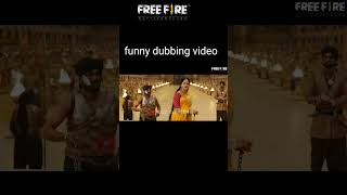 🤣 bahubali 2 bast funny dubbing video 🔥Funny dubbing video freefire [upl. by Dallon]