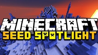 Minecraft Seed Spotlight  INCREDIBLE ICE SPIKES HD [upl. by Onyx]