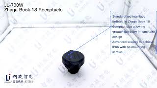 JL700W Leadless Version Zhaga Book18 Receptacle [upl. by Chem]