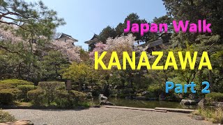 4K Japan Walk  KANAZAWA  Kanazawa Castle Park [upl. by Ellehsad]