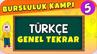 5Sınıf Türkçe  Bursluluk Sınavı Genel Tekrar [upl. by Iris]