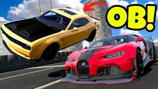 We Cut Up Through Traffic with EXPENSIVE Cars in BeamNG Drive Mod Multiplayer [upl. by Cinderella]