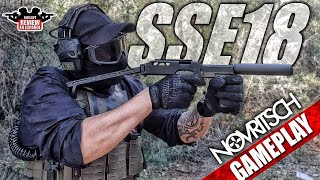 Destrozo al equipo contrariomás de 60 kills con 180 FPS SSE18 Novritsch Airsoft Review en Español [upl. by Martha]