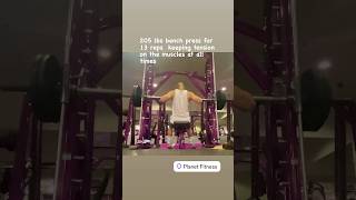 Chest day planet fitness lightweight baby shorts gym roniecoleman bodybuilding planetfitness [upl. by Heuser]