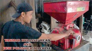 ICHI Polisher Machine amp Yanmar Hulling Head [upl. by Annasor]