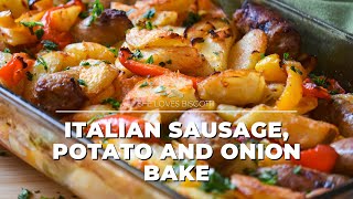 How to Make Italian Sausage Potatoes Peppers and Onions [upl. by Garrick]