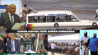 🙏🙏LOKUMU PE KEMBO NA TATA SIMON KIMBANGU CANON RAPIDE ONATRA INAUGURER [upl. by Ulrike]