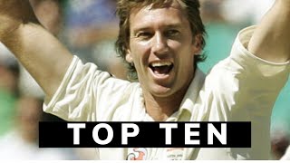 Top 10 Greatest Fast Bowlers of All Time in Test Cricket [upl. by Ecienaj370]